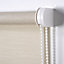 Corded Ivory Plain Daylight Roller blind (W)180cm (L)160cm
