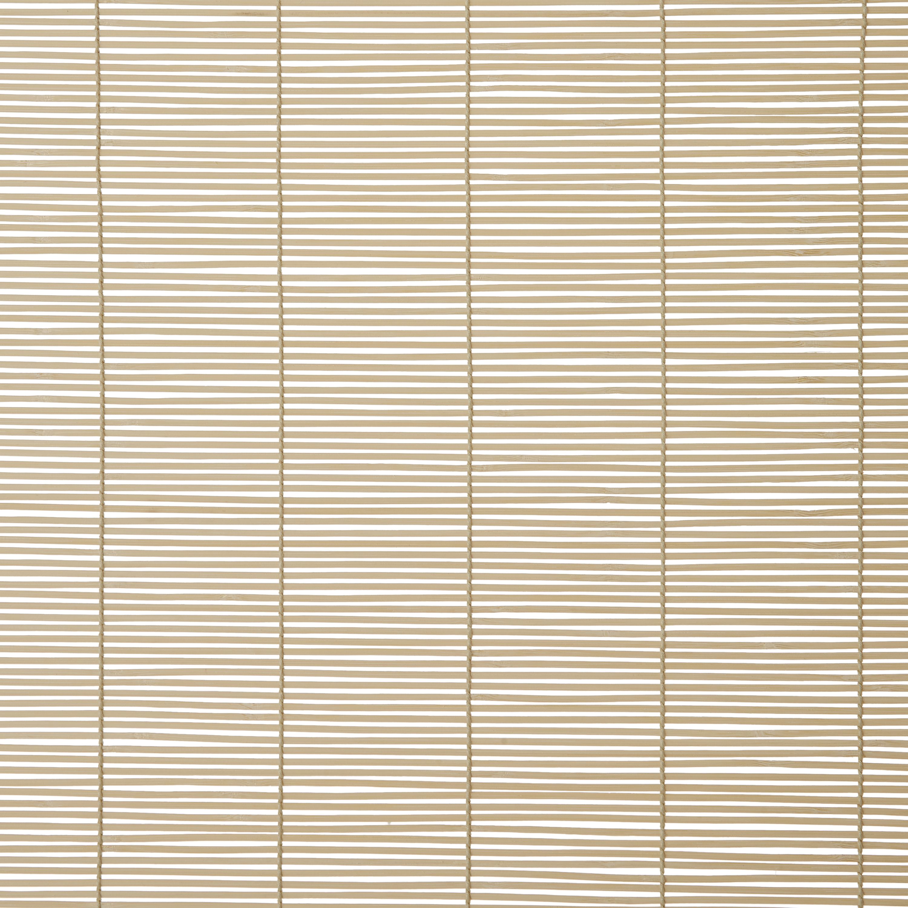 Corded Natural Plain Daylight Roller blind (W)120cm (L)180cm