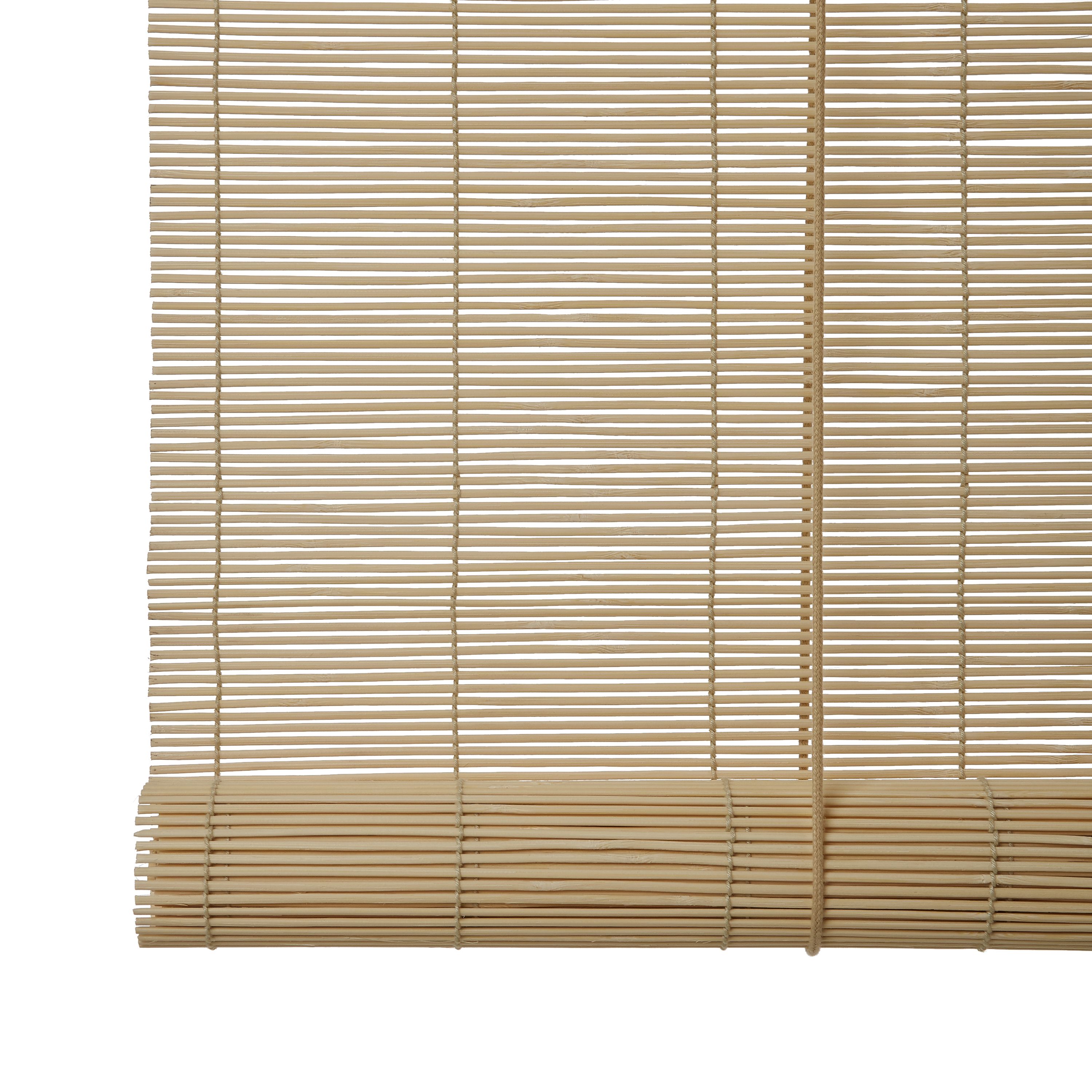 Corded Natural Plain Daylight Roller blind (W)120cm (L)180cm