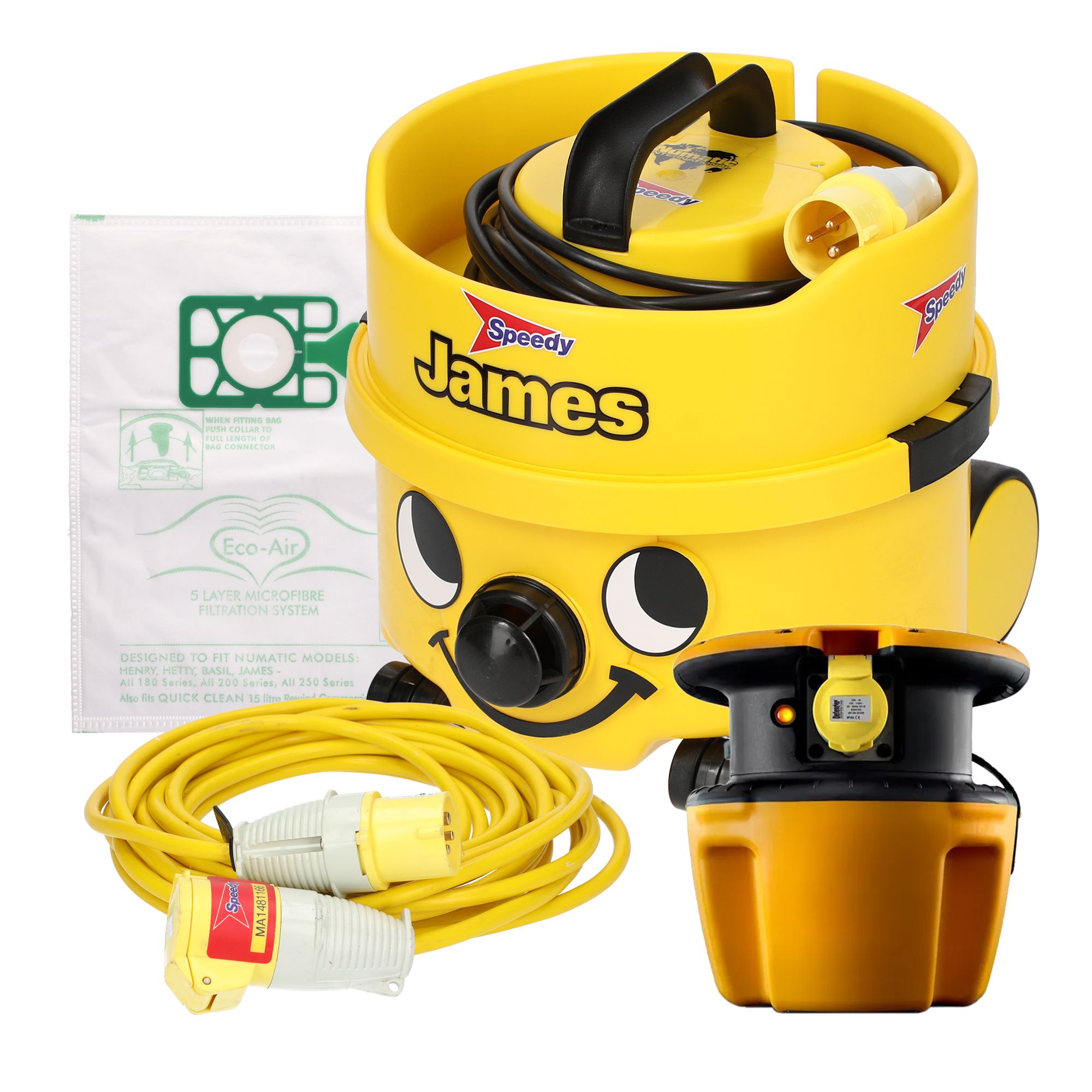Corded Vacuum cleaner bundle 8.00L - Weekend hire
