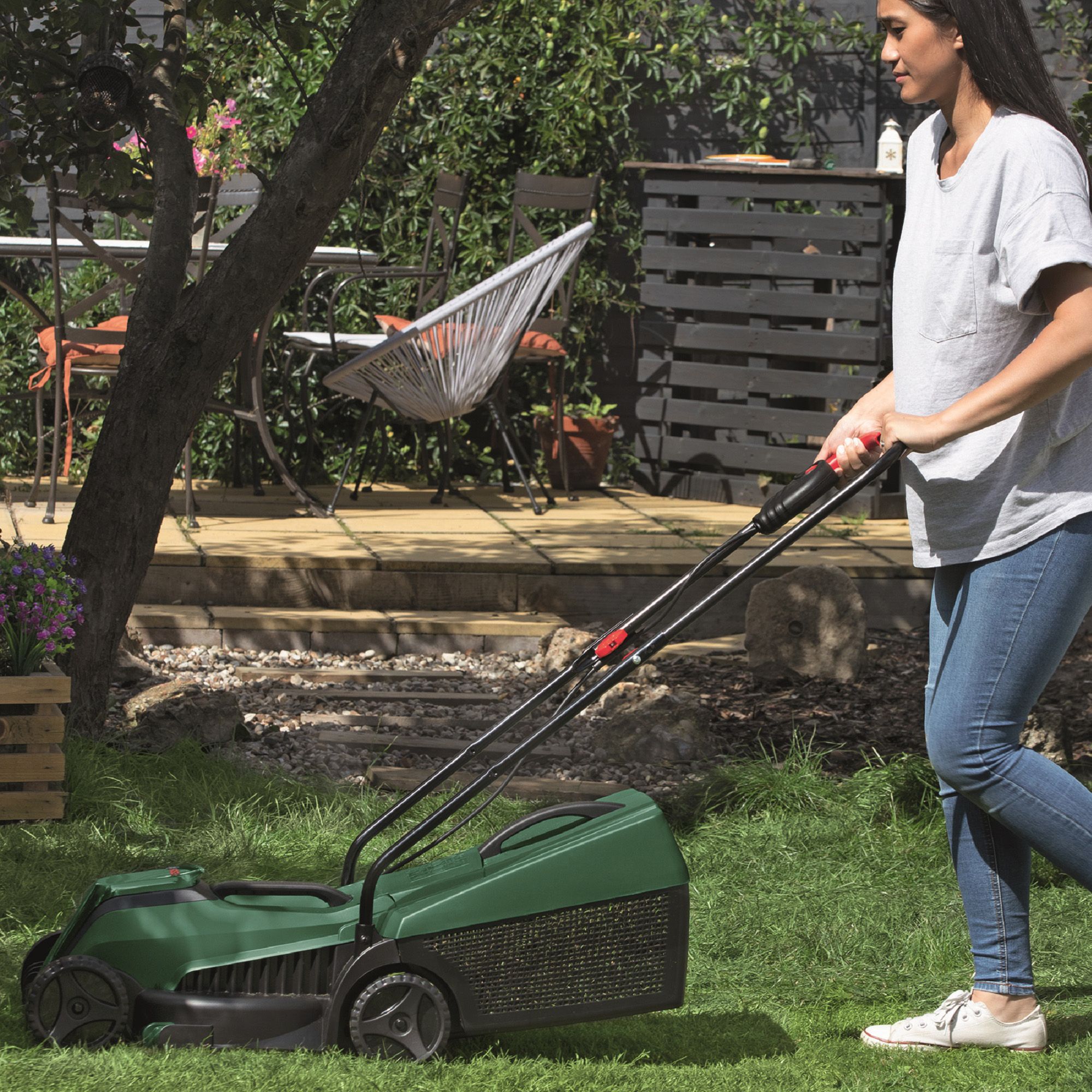 Cordless 18V Lawnmower Easy Mower 18-32-200 - Bare