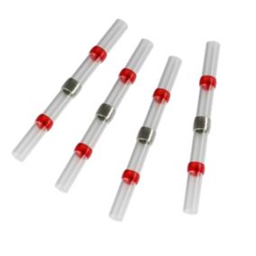 CORElectric Connector Red 10A Solder seal connector 0.50mm² - 1.00mm², Pack of 20