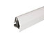 Corotherm Aluminium End bar, (L)2.5m (W)50mm