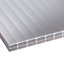 Corotherm Opal effect Polycarbonate Multiwall roofing sheet (L)3m (W)980mm (T)16mm of 5