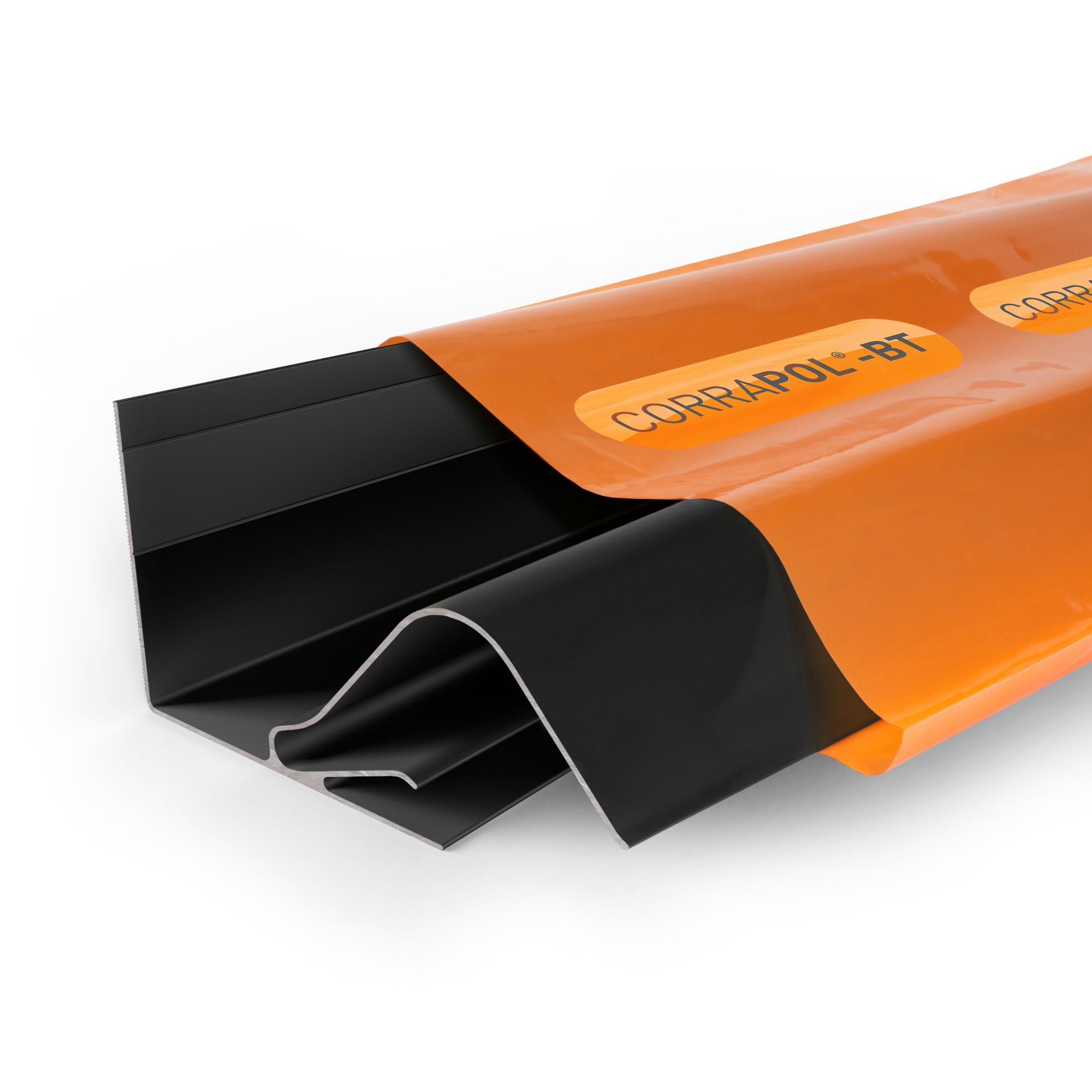 Product image for Corrapol Black Side flashing (L)2m