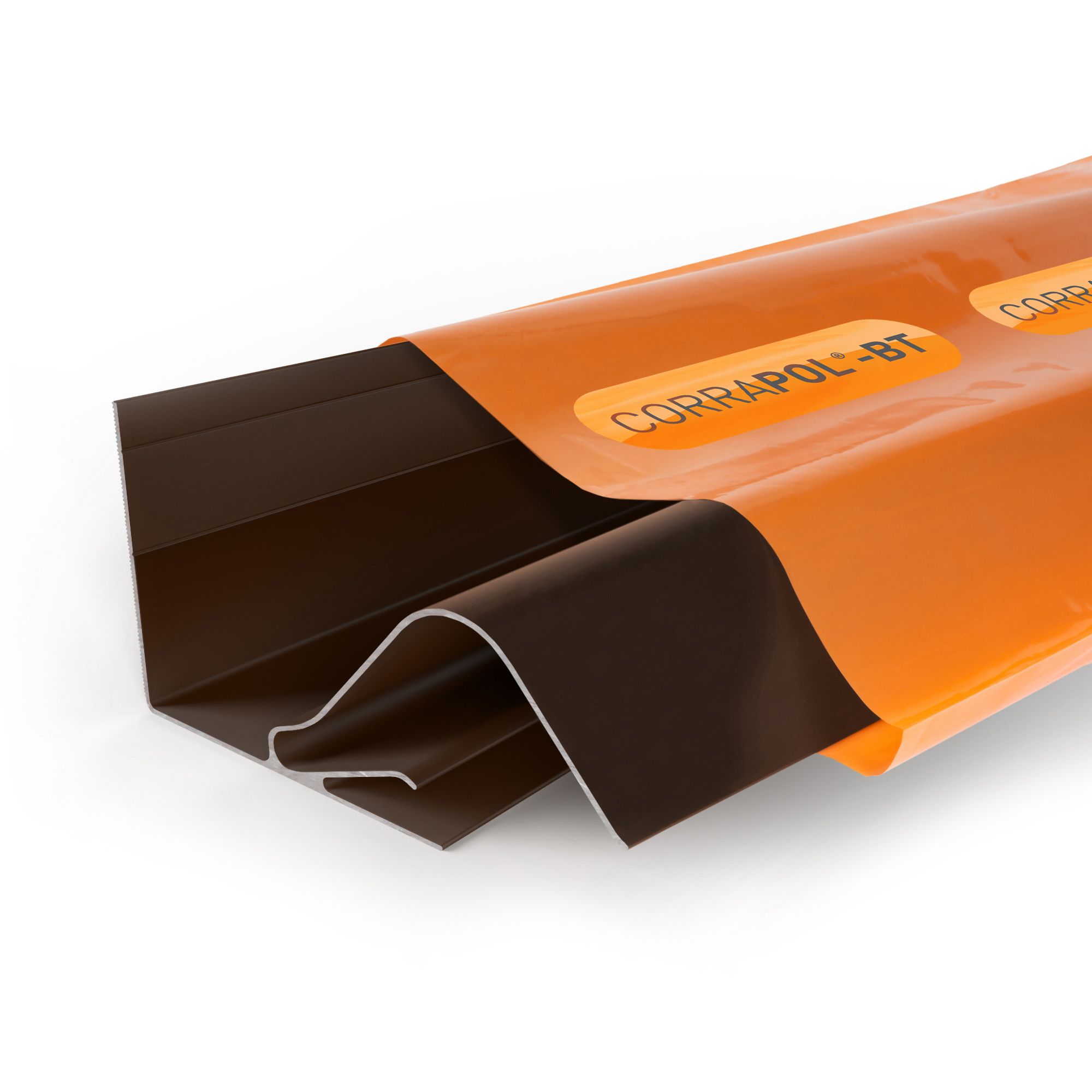 Corrapol Brown Side flashing (L)6m