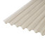 Corrubit Bronze effect PVC Corrugated Roofing sheet (L)2m (W)950mm (T)0.8mm