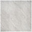 Cosmic Light grey Matt Stone effect Porcelain Outdoor Floor Tile, Pack of 2, (L)600mm (W)600mm