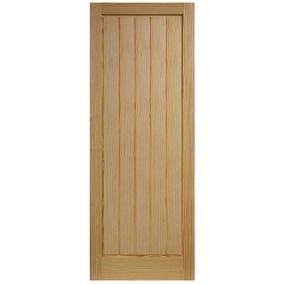 Cottage Clear pine Internal Door, (H)1981mm (W)838mm (T)35mm