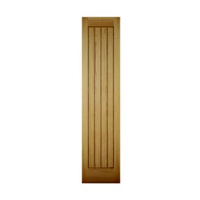 Cottage Oak veneer Internal Cupboard Door, (H)1981mm (W)457mm
