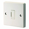 Crabtree 13A White Unswitched Connection unit