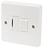 Crabtree White 13A Raised profile Switched Connection unit