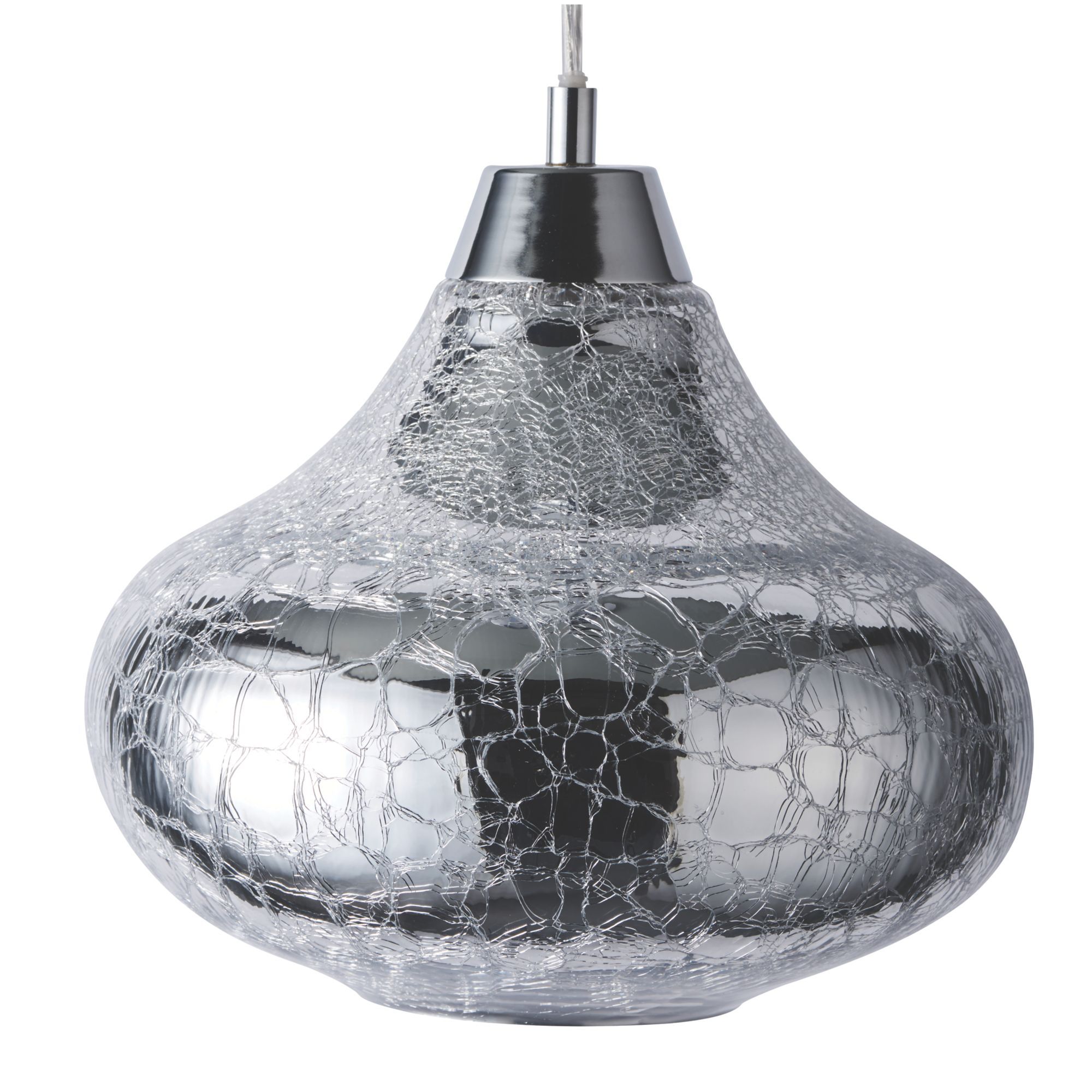 Endor pendant chrome effect deals ceiling light