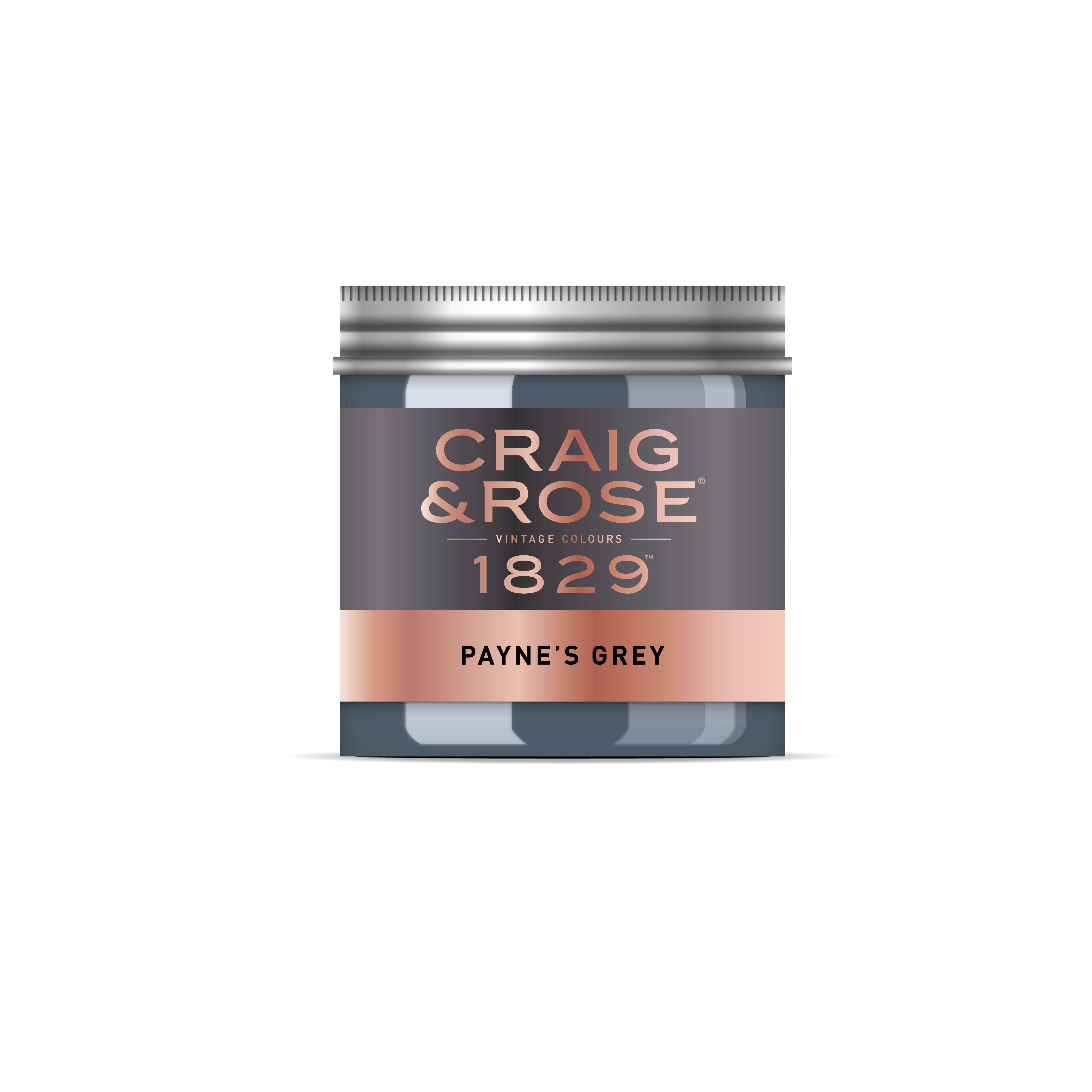Payne's Grey l 1829 Vintage Colours l Craig & Rose Paint