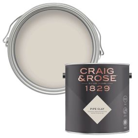 Craig & Rose 1829 Pipe Clay Chalky Emulsion paint, 2.5L