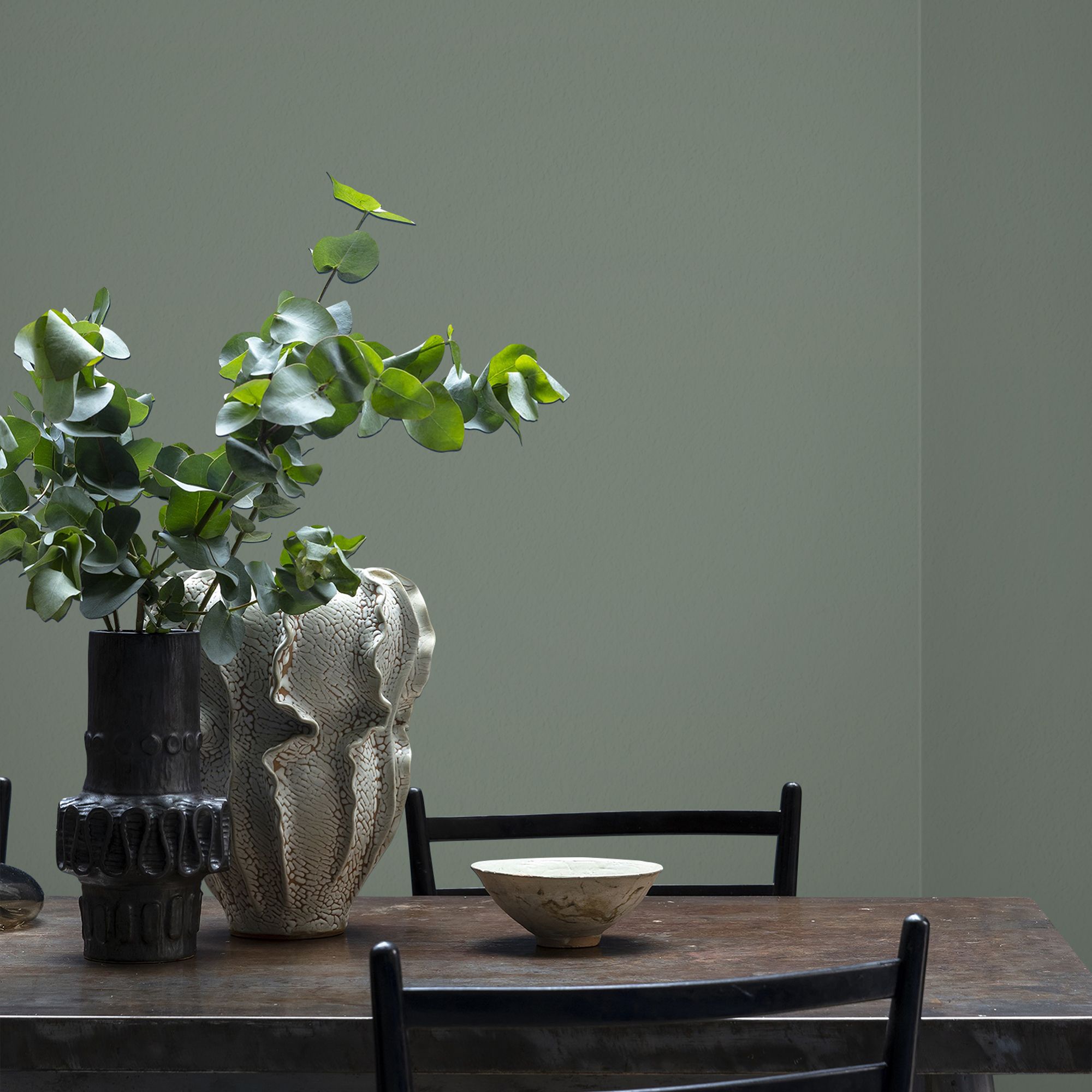 Craig & Rose 1829 Pullman Green Eggshell Wall paint, 750ml