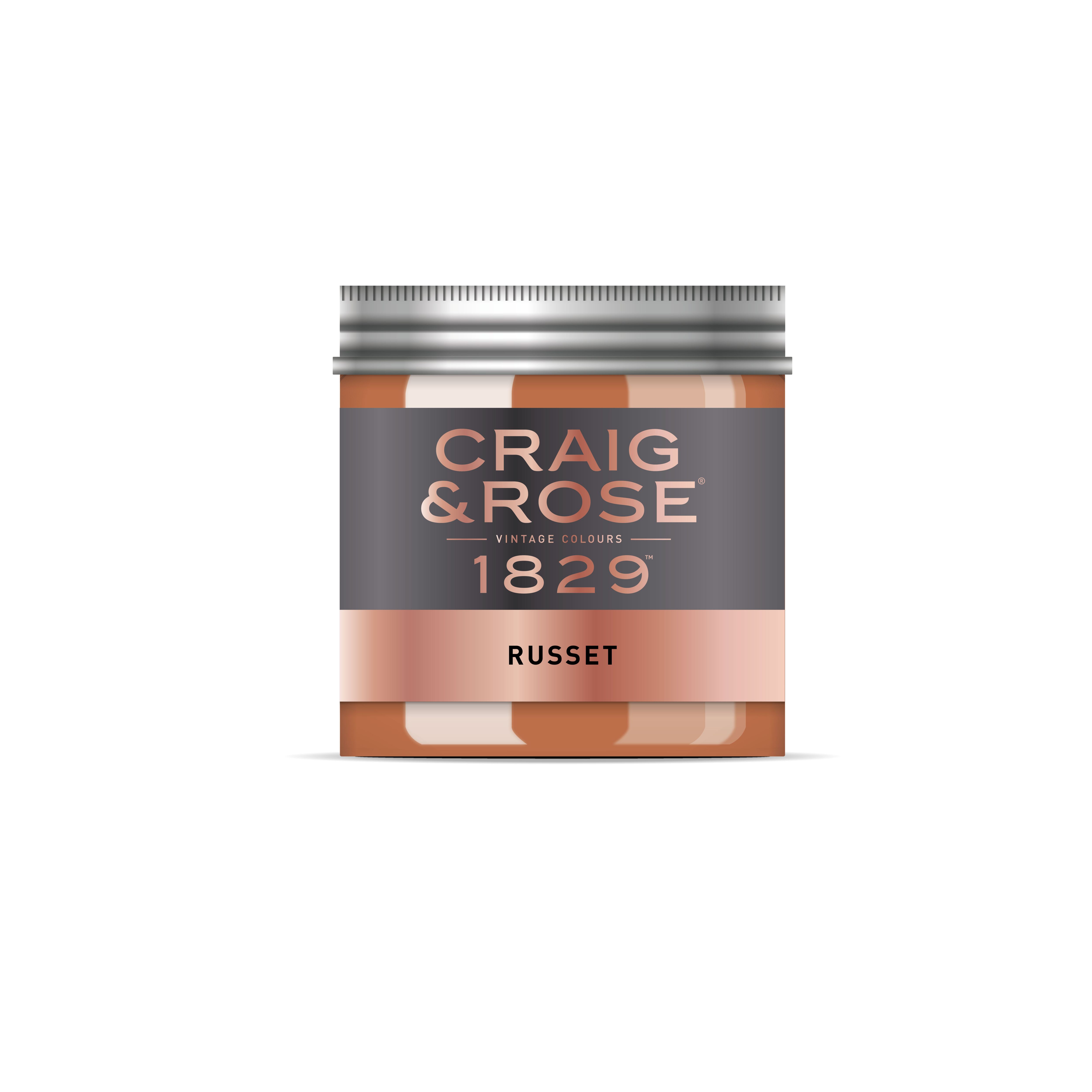 Craig & Rose 1829 Russet Chalky Emulsion paint, 50ml