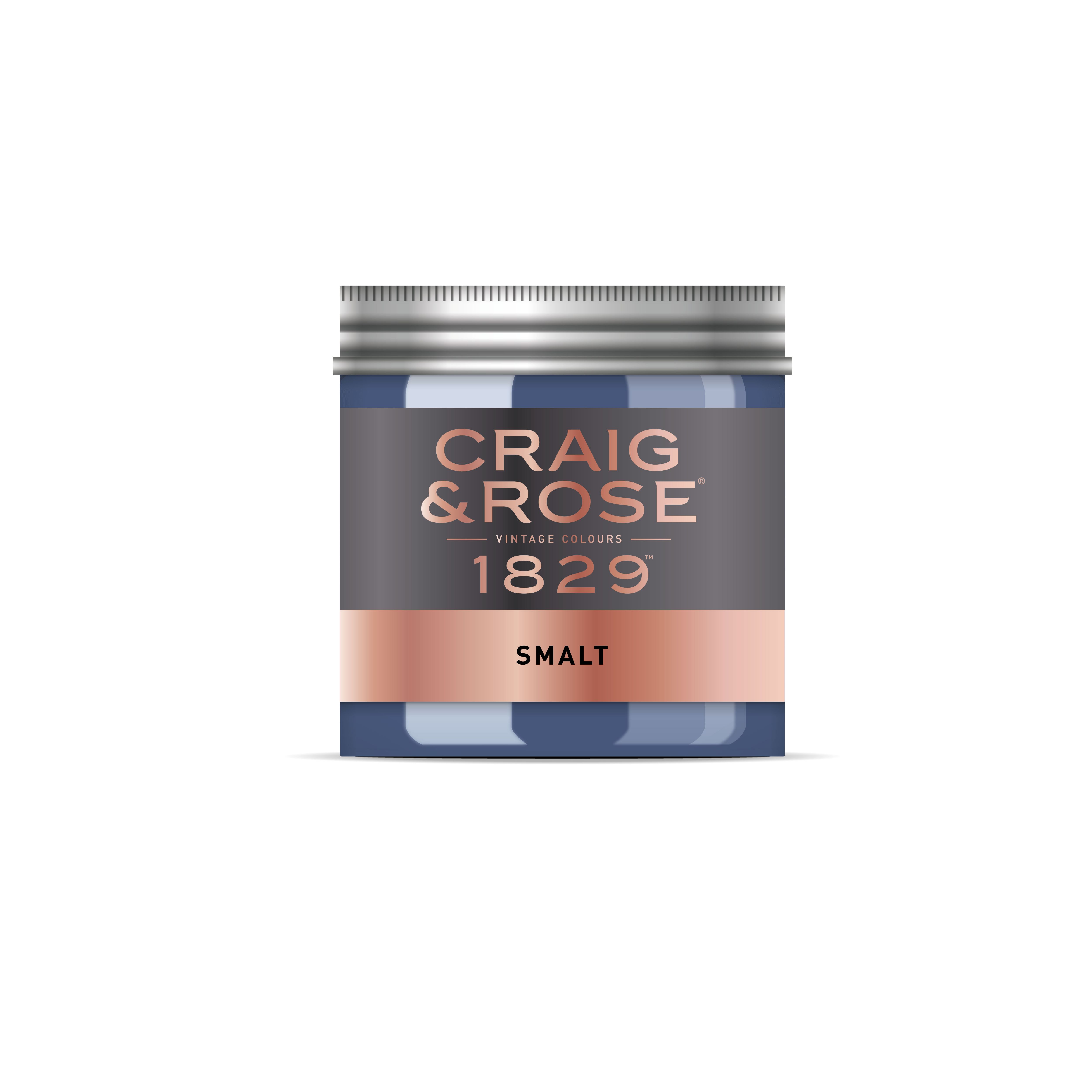 Craig & Rose 1829 Smalt Chalky Emulsion paint, 50ml