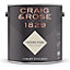 Craig & Rose 1829 Tintern Stone Chalky Emulsion paint, 2.5L