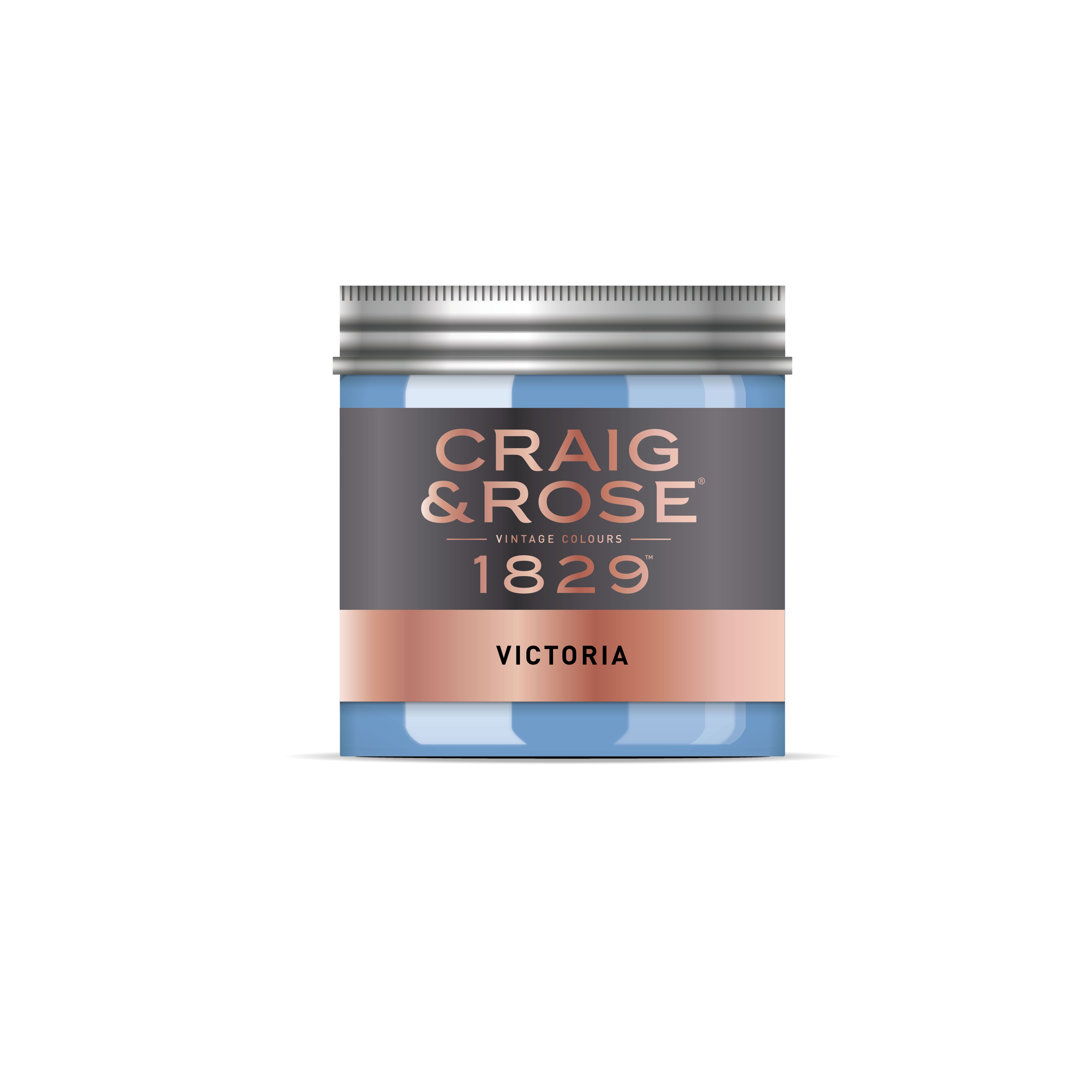 Craig & Rose 1829 Victoria Chalky Emulsion paint, 50ml