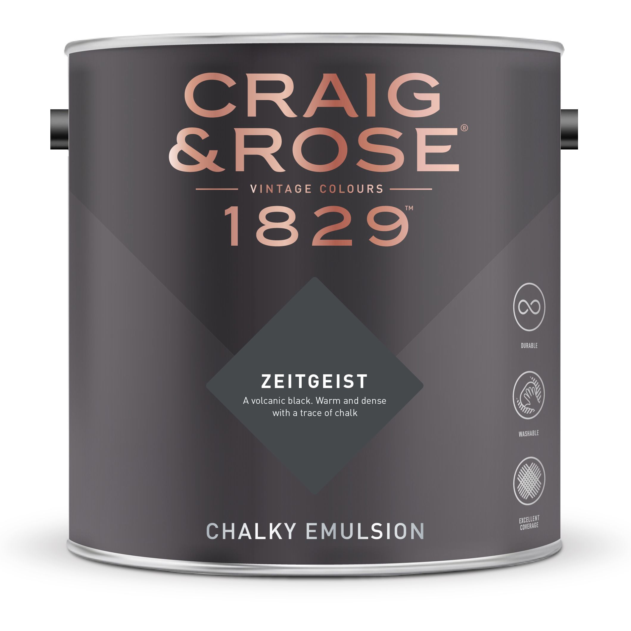 Craig & Rose 1829 Zeitgeist Chalky Emulsion paint, 2.5L