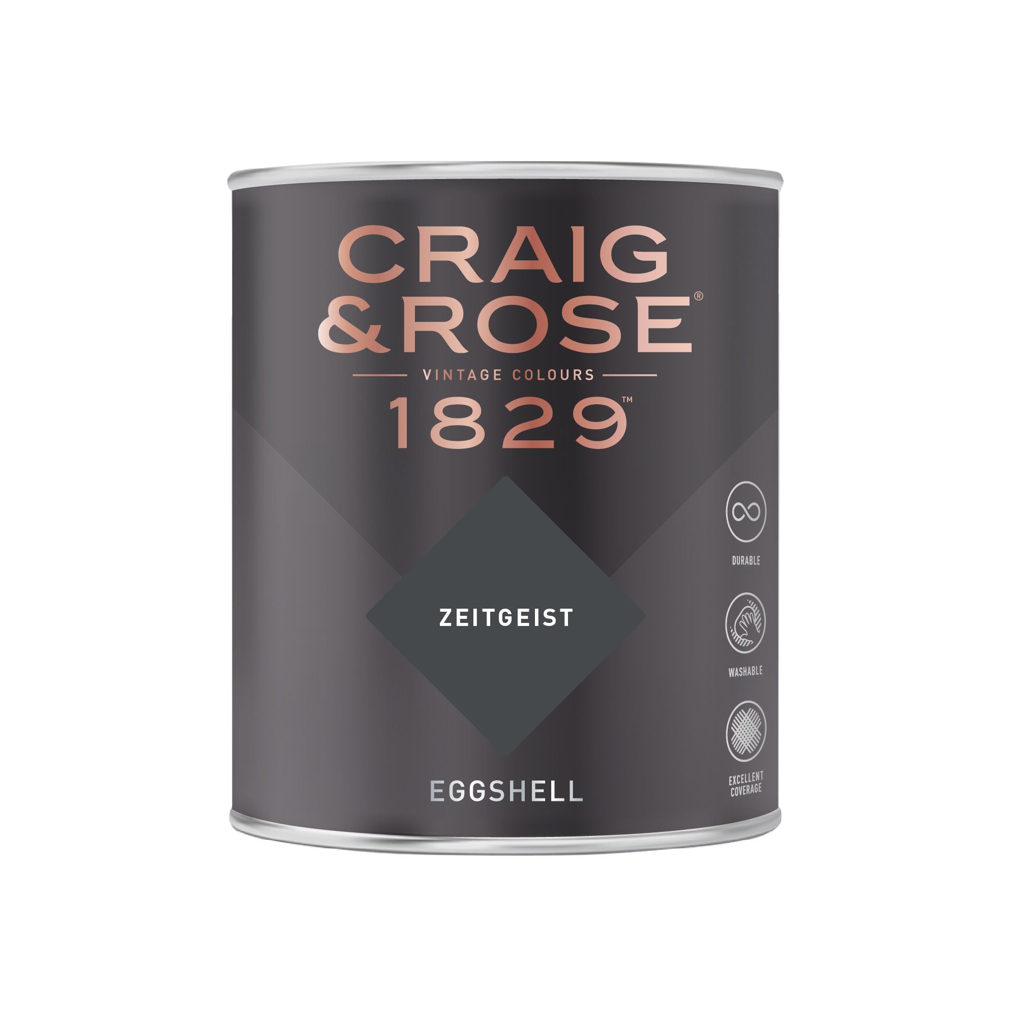Craig & Rose 1829 Zeitgeist Eggshell Wall paint, 750ml