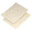 Cream Protection pad (W)120mm, Pack of 2