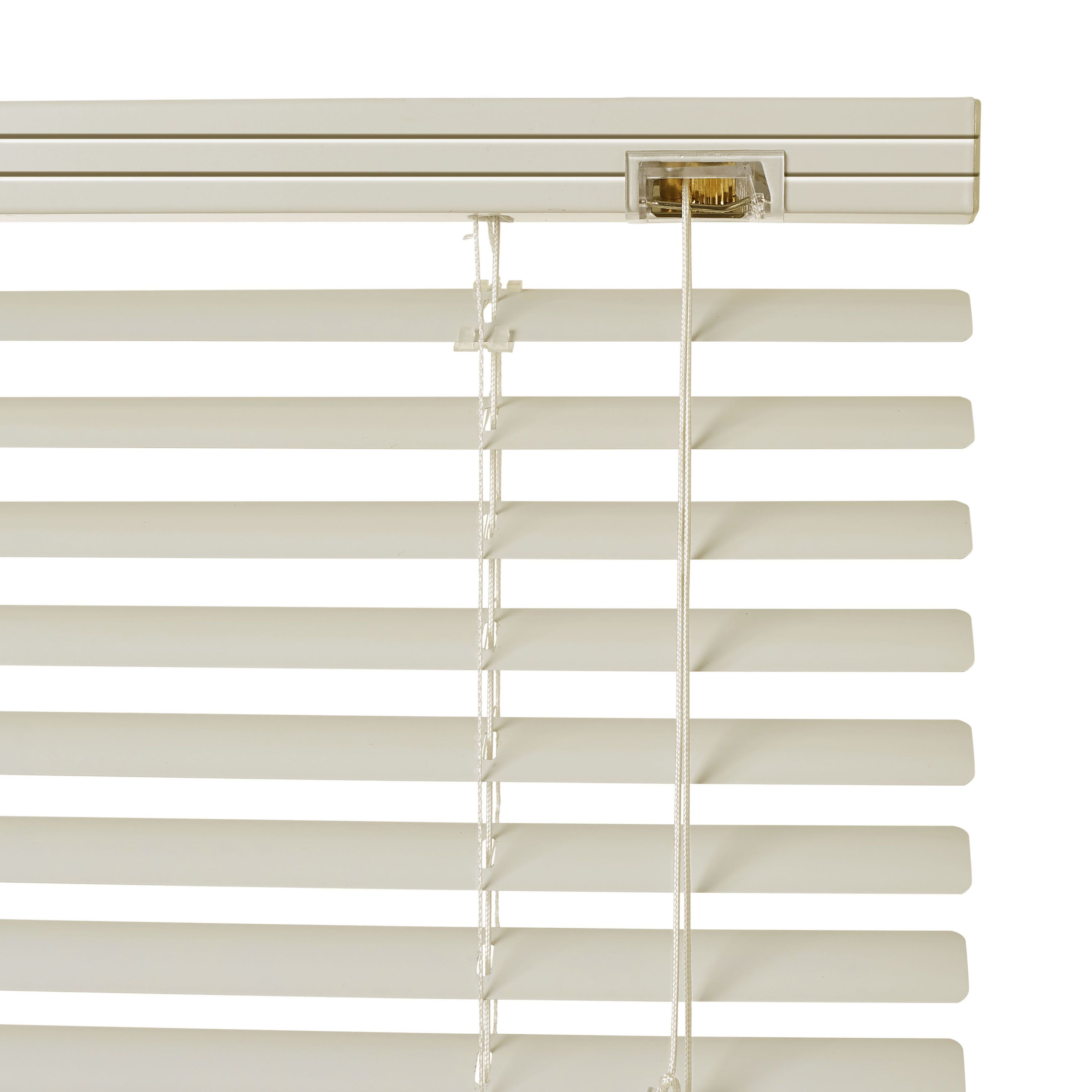 Cream PVC Venetian Blind (W)90cm (L)180cm