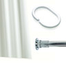 Croydex Chrome effect Extendable Shower curtain rod (L)2.6m