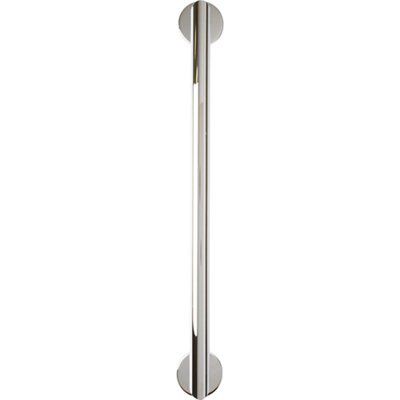 Croydex Chrome effect Grab bar (L)600mm