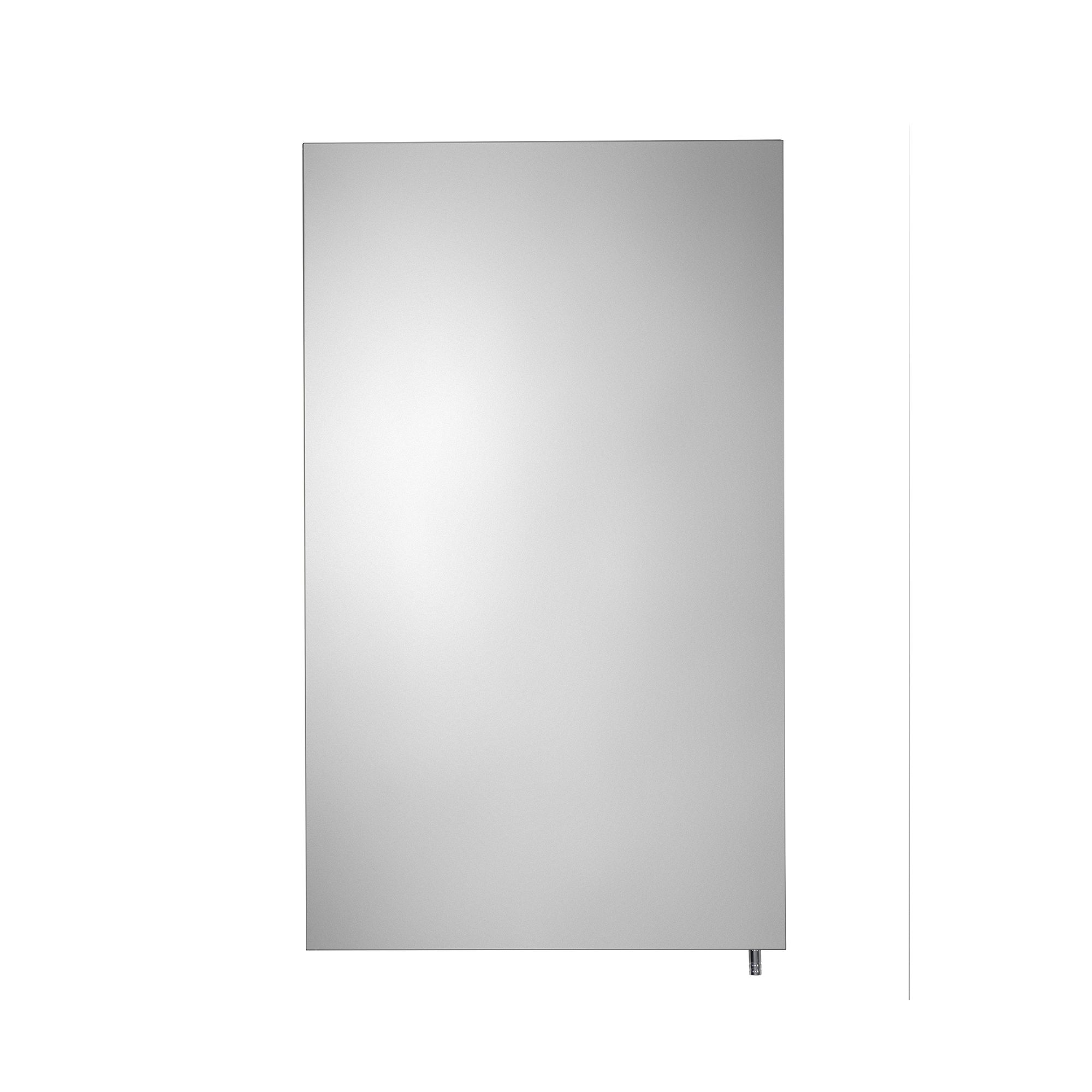 Croydex Dawley Matt Black Wall-mounted Single Bathroom Cabinet (H)67cm (W)40cm
