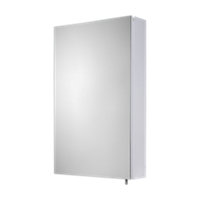 Croydex Finchley Single Bathroom Wall cabinet With Mirrored door (H)690mm (W)400mm