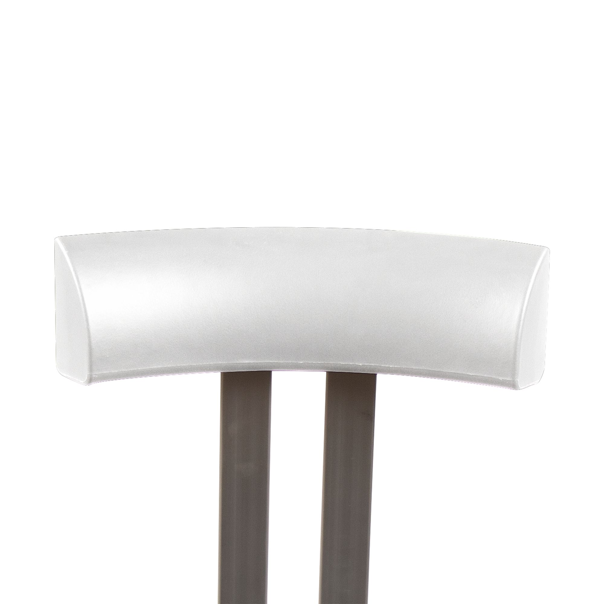 Croydex Serenity White Aluminium & moulded plastic Freestanding Shower chair (H)845mm (W)545mm