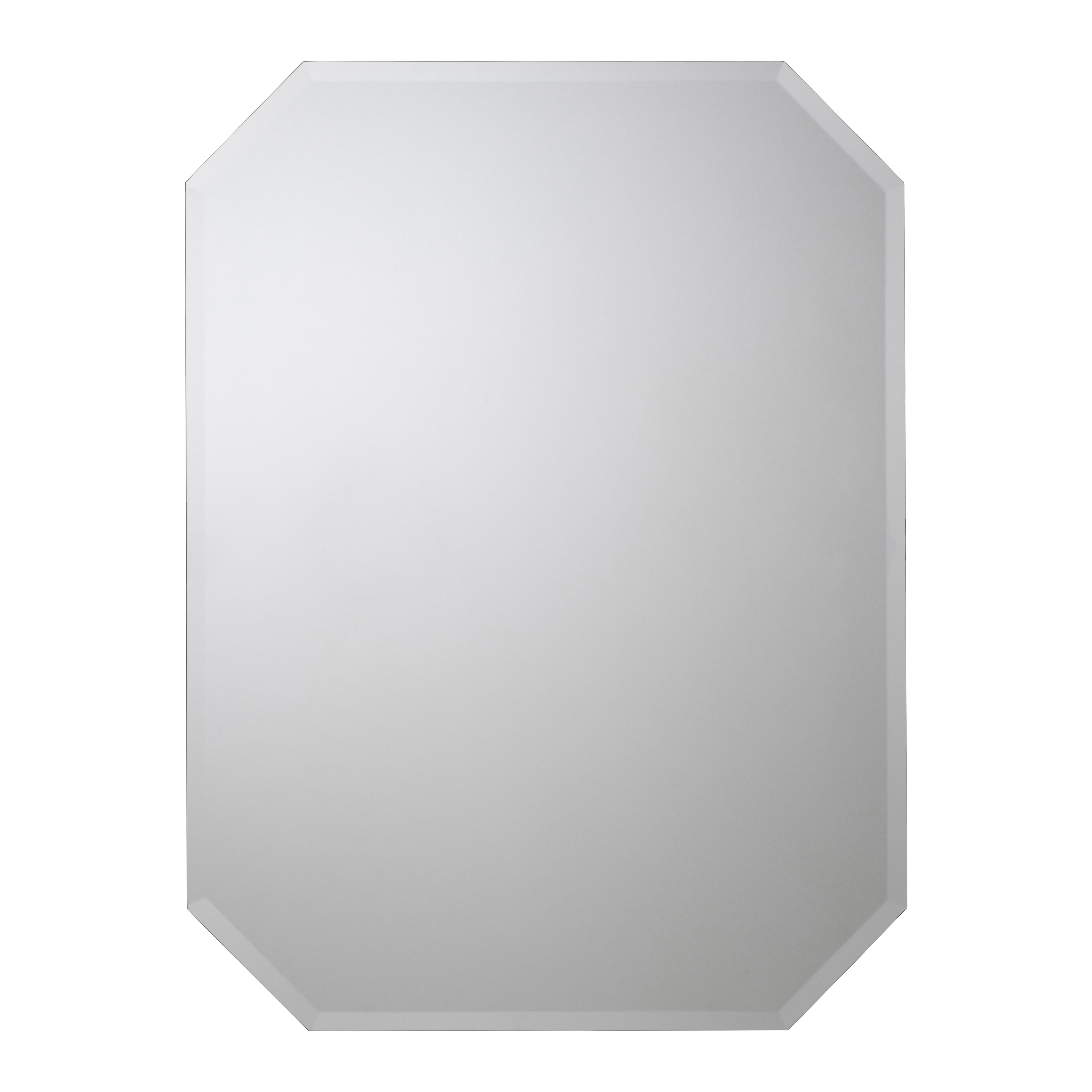 Croydex Single Bathroom Wall cabinet With Mirrored door (H)600mm (W)450mm