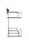 Croydex Stick'n'Lock Chrome effect Steel Shower caddie (W)25cm