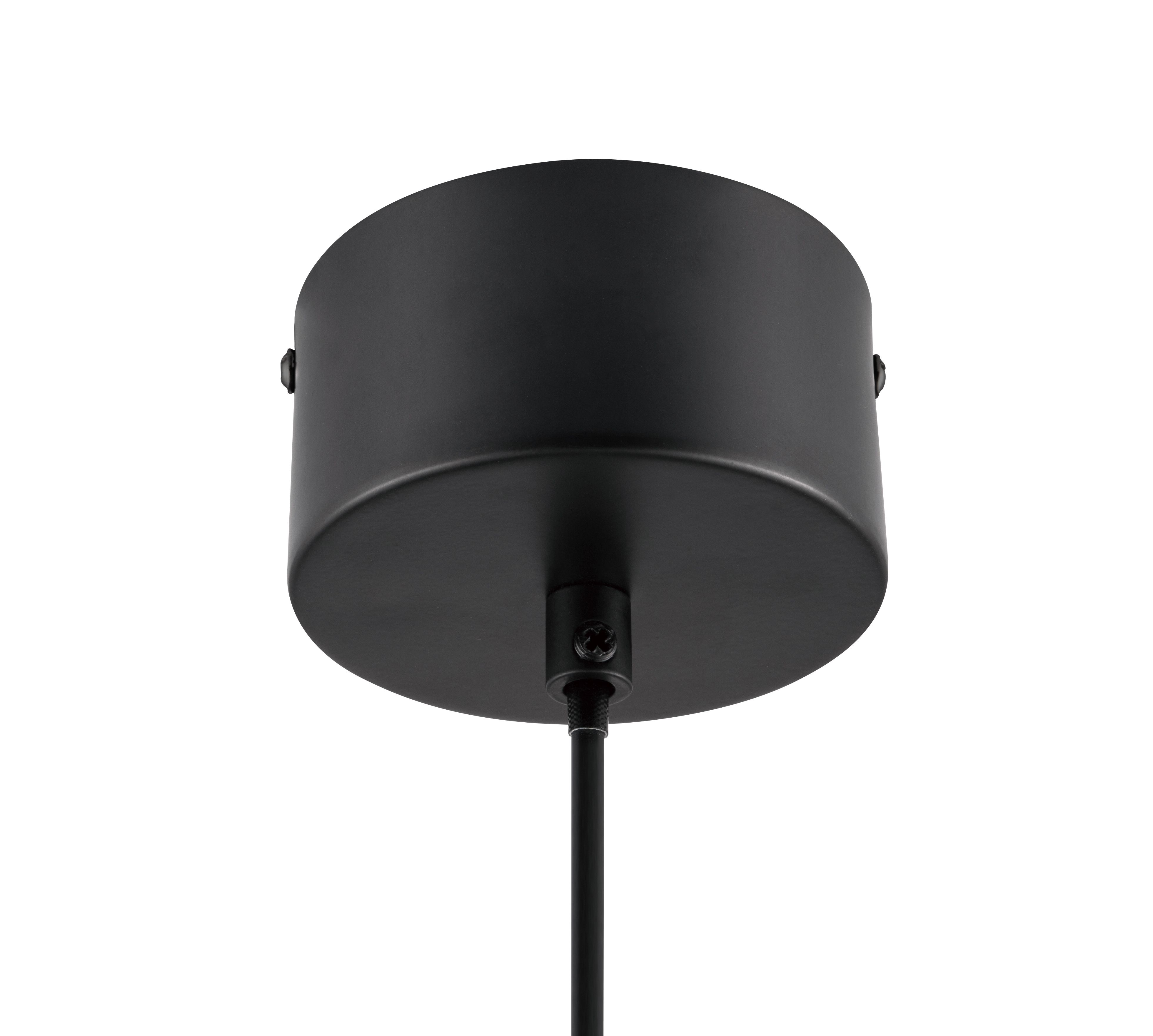 Crozon Matt White Pendant ceiling light, (Dia)380mm