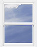 Crystal Clear Double glazed White uPVC Tilt & turn right Sash window, (H)1190mm (W)890mm