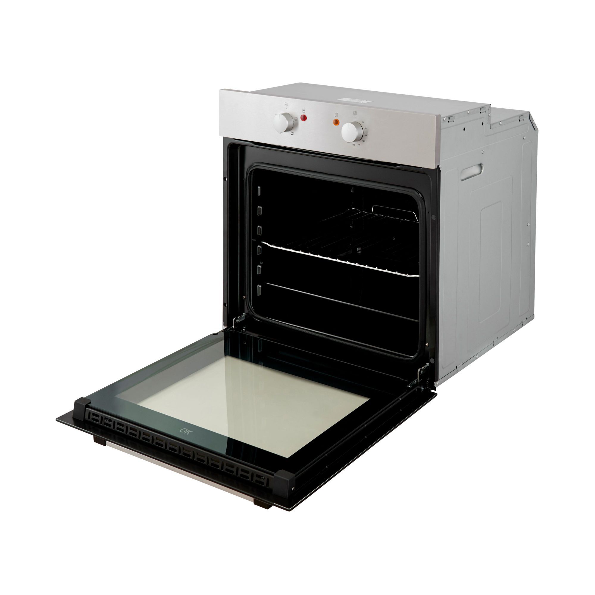 CSB60A Built-in Single Conventional Electric Oven - Chrome effect