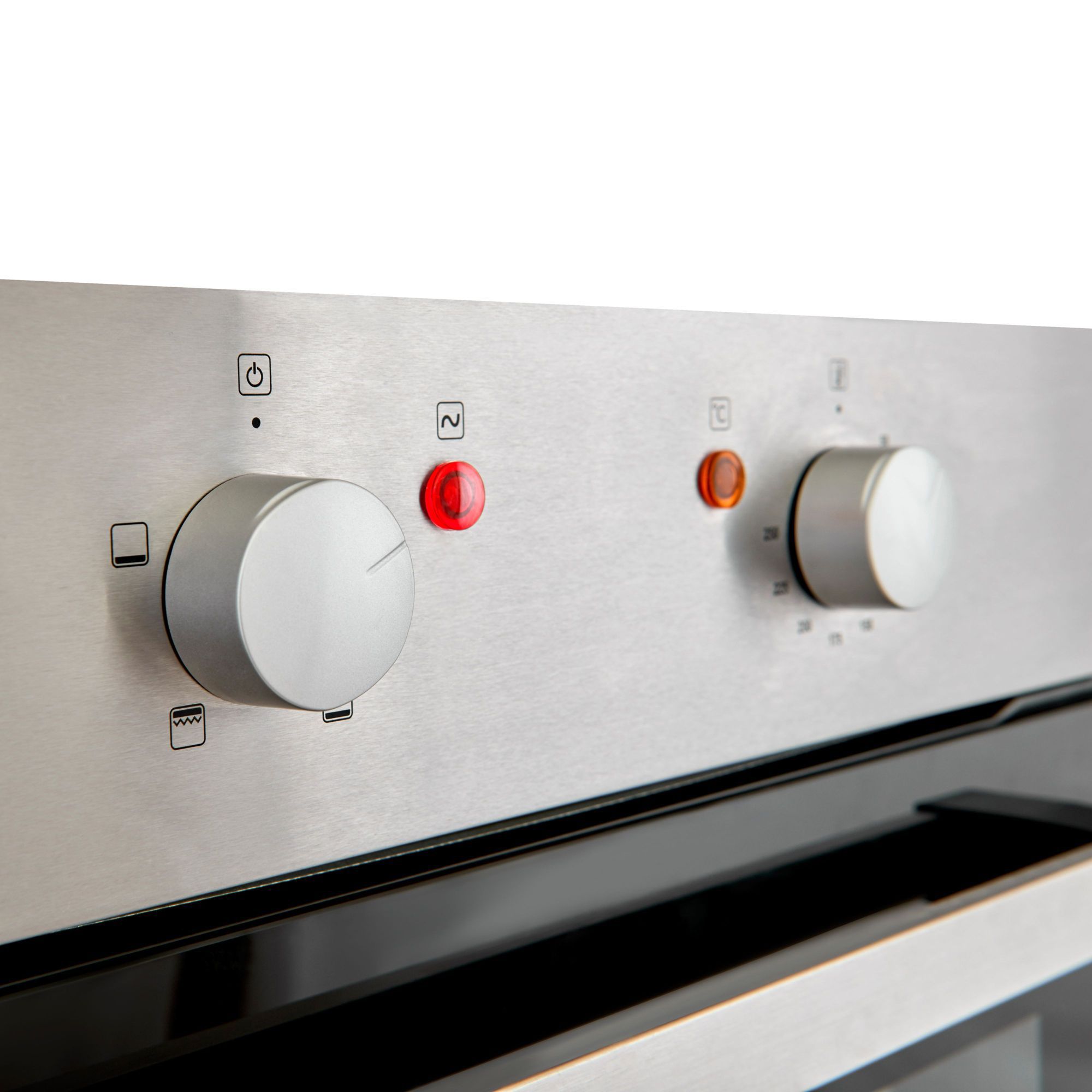 CSB60A Built-in Single Conventional Electric Oven - Chrome effect
