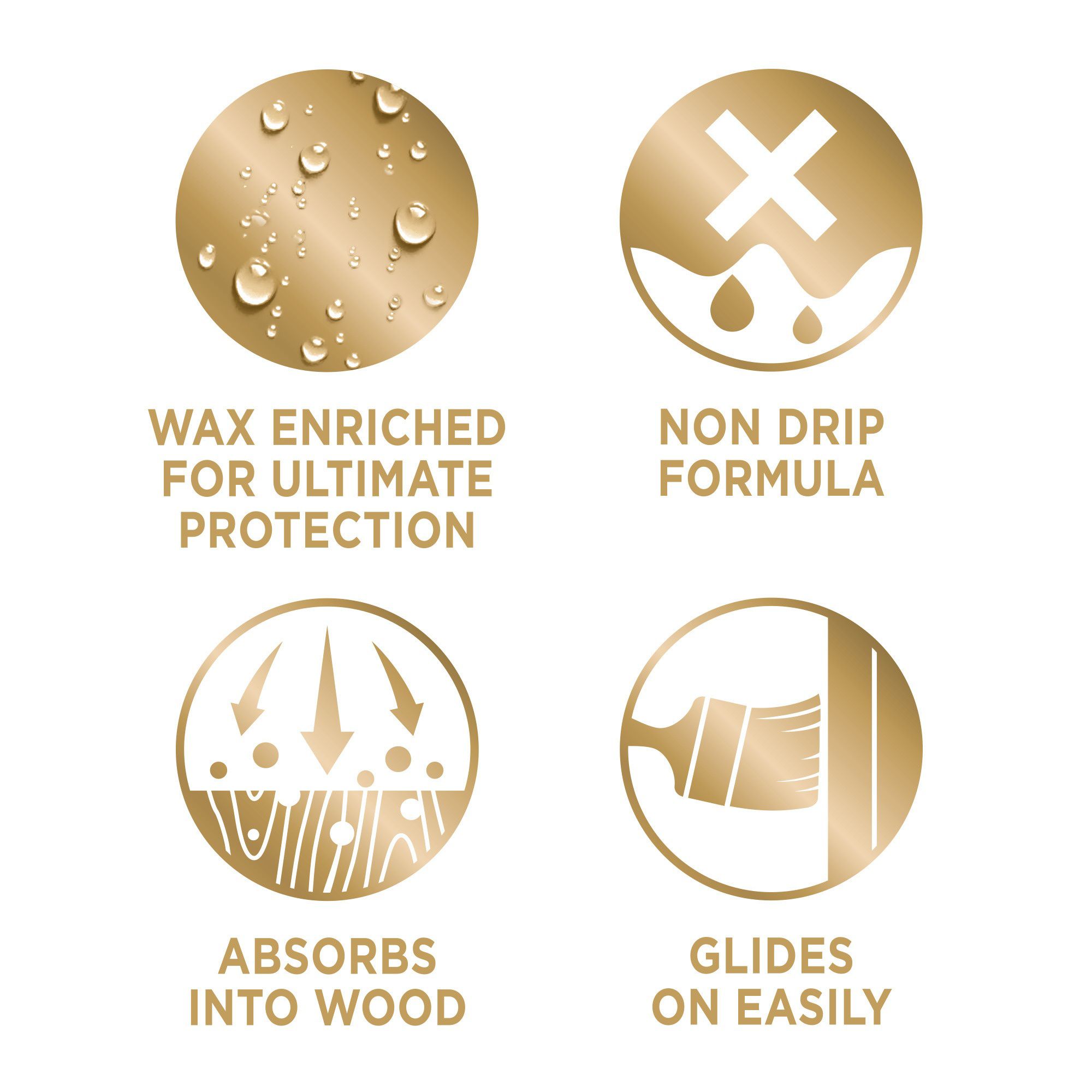 Cuprinol 5 year ducksback Autumn gold Exterior Fence & shed Treatment Wood paint, 9L Tin