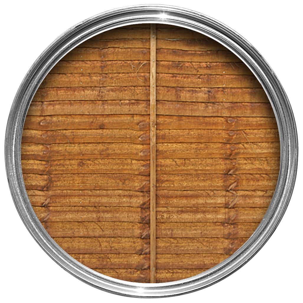 Cuprinol 5 year ducksback Autumn gold Exterior Fence & shed Treatment Wood paint, 9L Tin