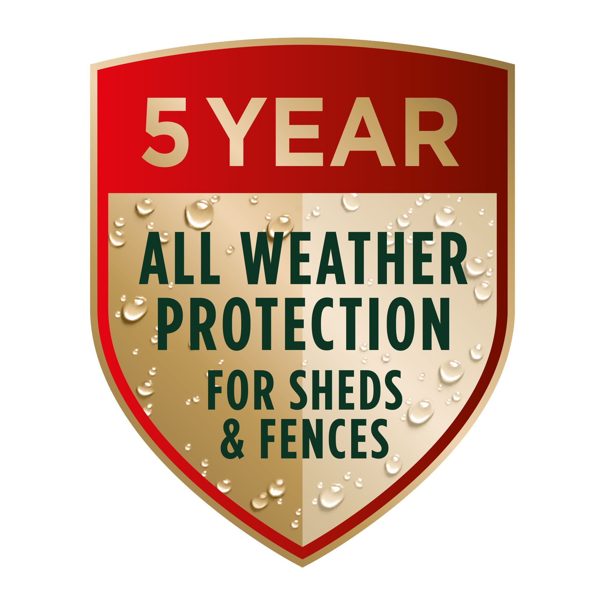 Cuprinol Ducksback Silver Copse Matt Exterior Fence & shed Treatment Wood paint, 5L