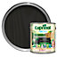 Cuprinol Garden shades Black ash Matt Exterior Wood paint, 2.5L