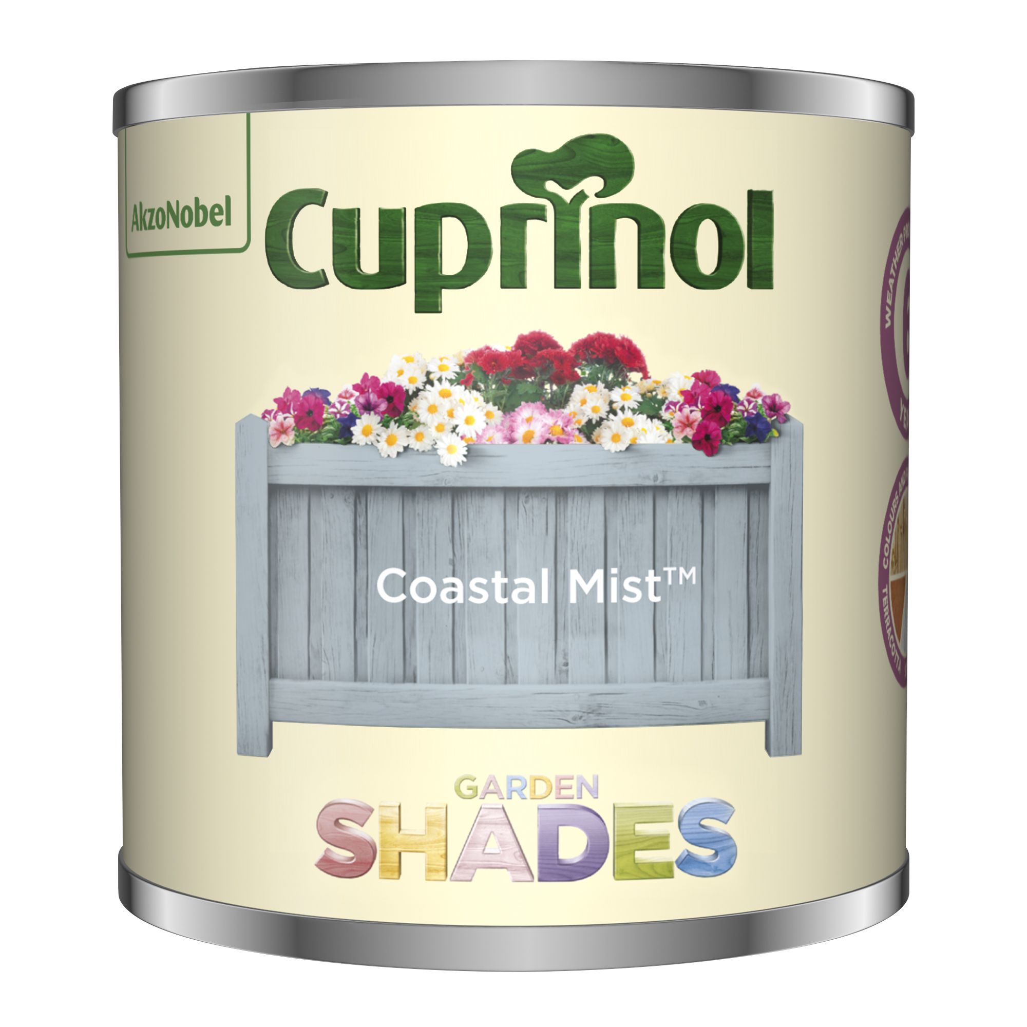 Cuprinol Garden shades Coastal Mist Matt Multi-surface Garden Wood paint, 125ml Tester pot