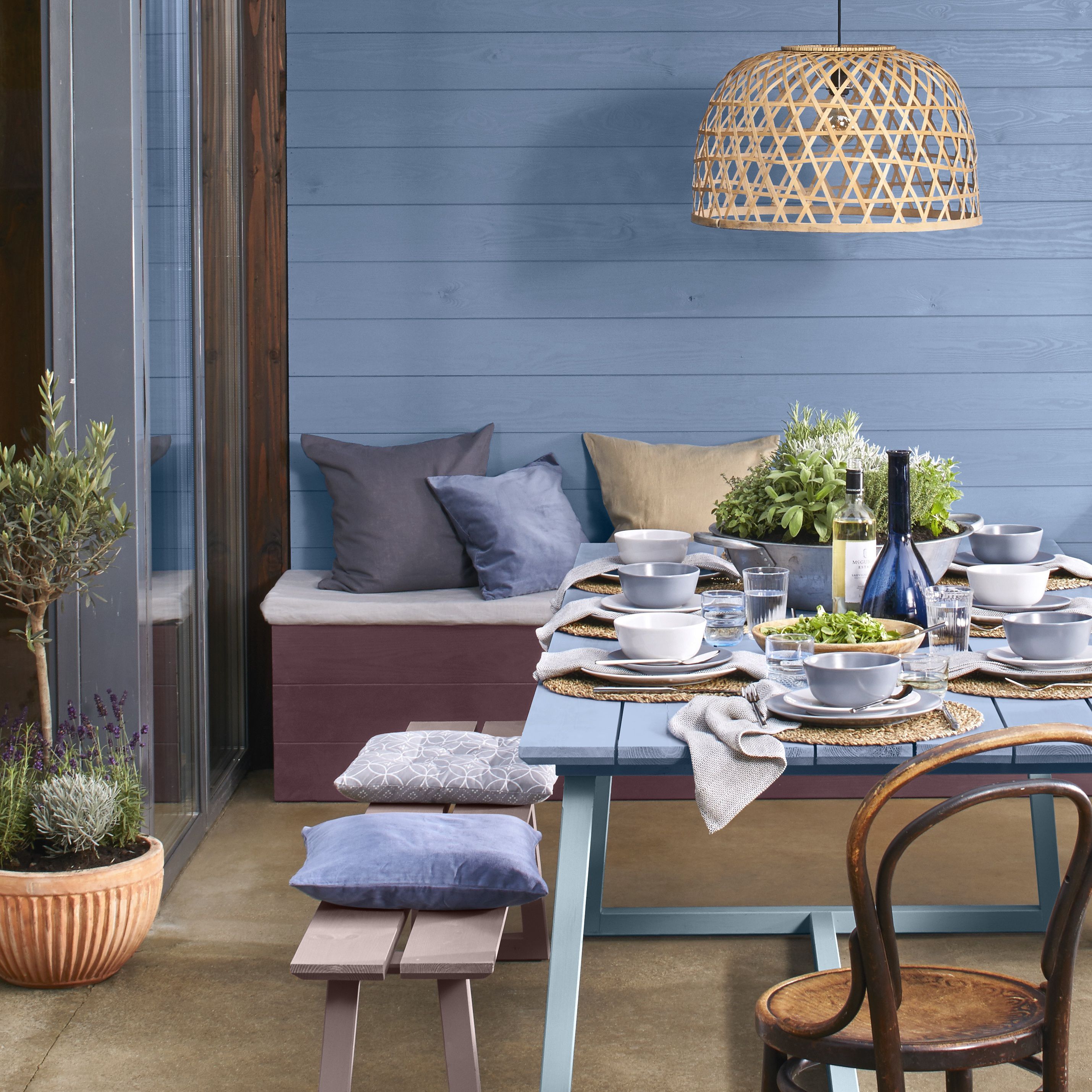 Cuprinol Garden shades Forget me not Matt Exterior Wood paint, 5L