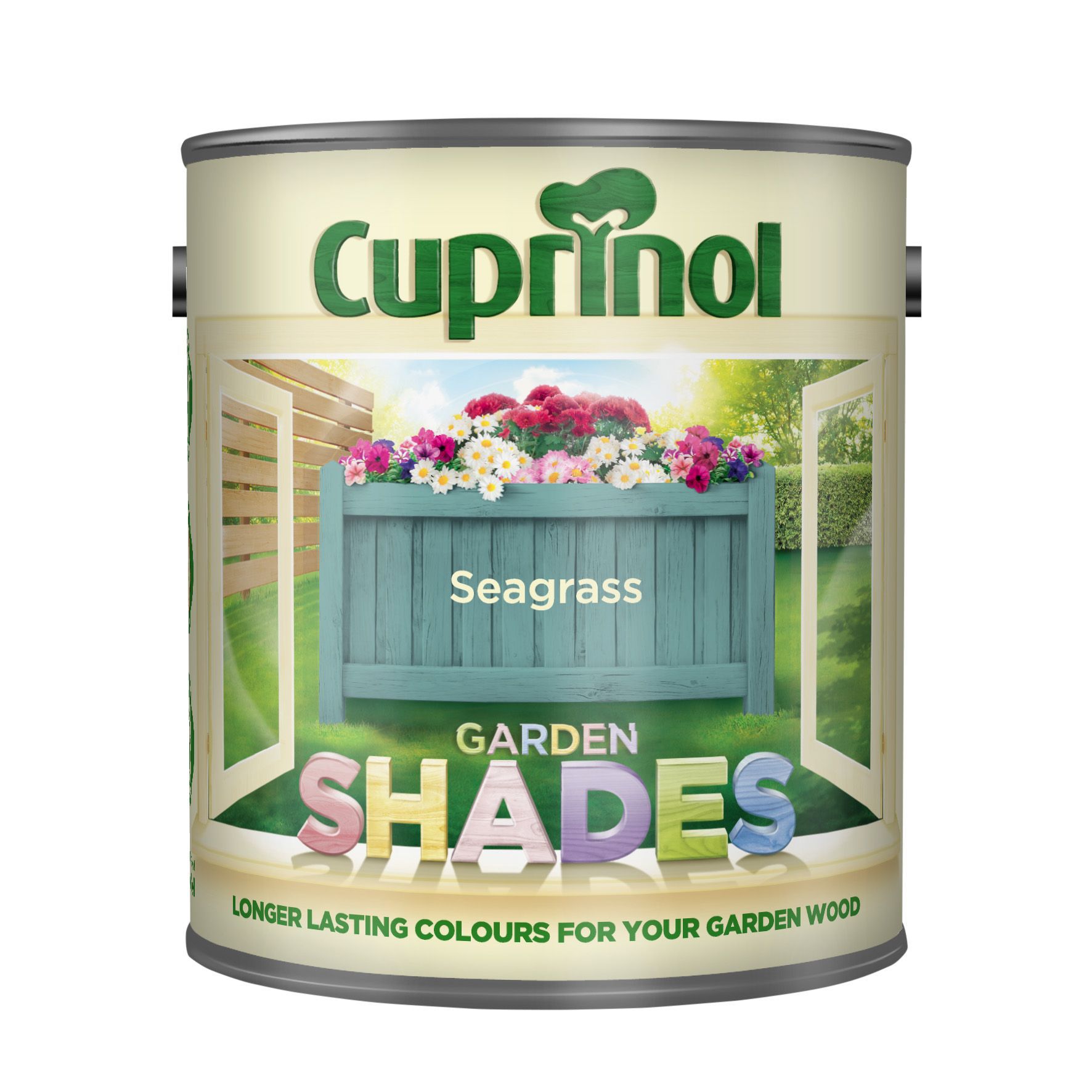Cuprinol Garden shades Seagrass Matt Multi-surface Exterior Wood paint, 1L