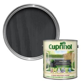 Cuprinol Garden shades Urban slate Matt Exterior Wood paint, 2.5L