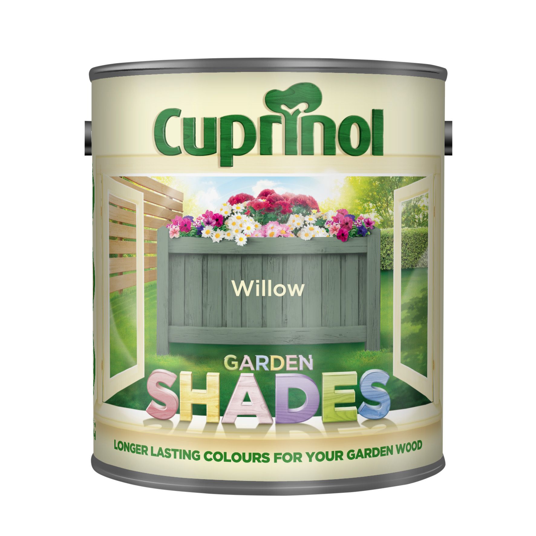 Cuprinol Garden shades Willow Matt Multi-surface Exterior Wood paint, 1L