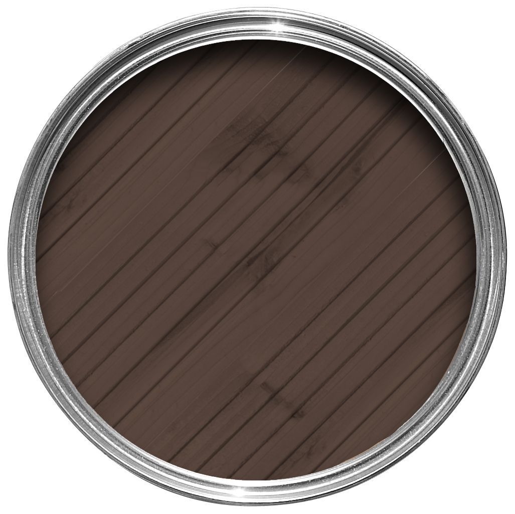 Cuprinol Less mess fence care Rustic brown Matt Exterior Wood paint, 5L