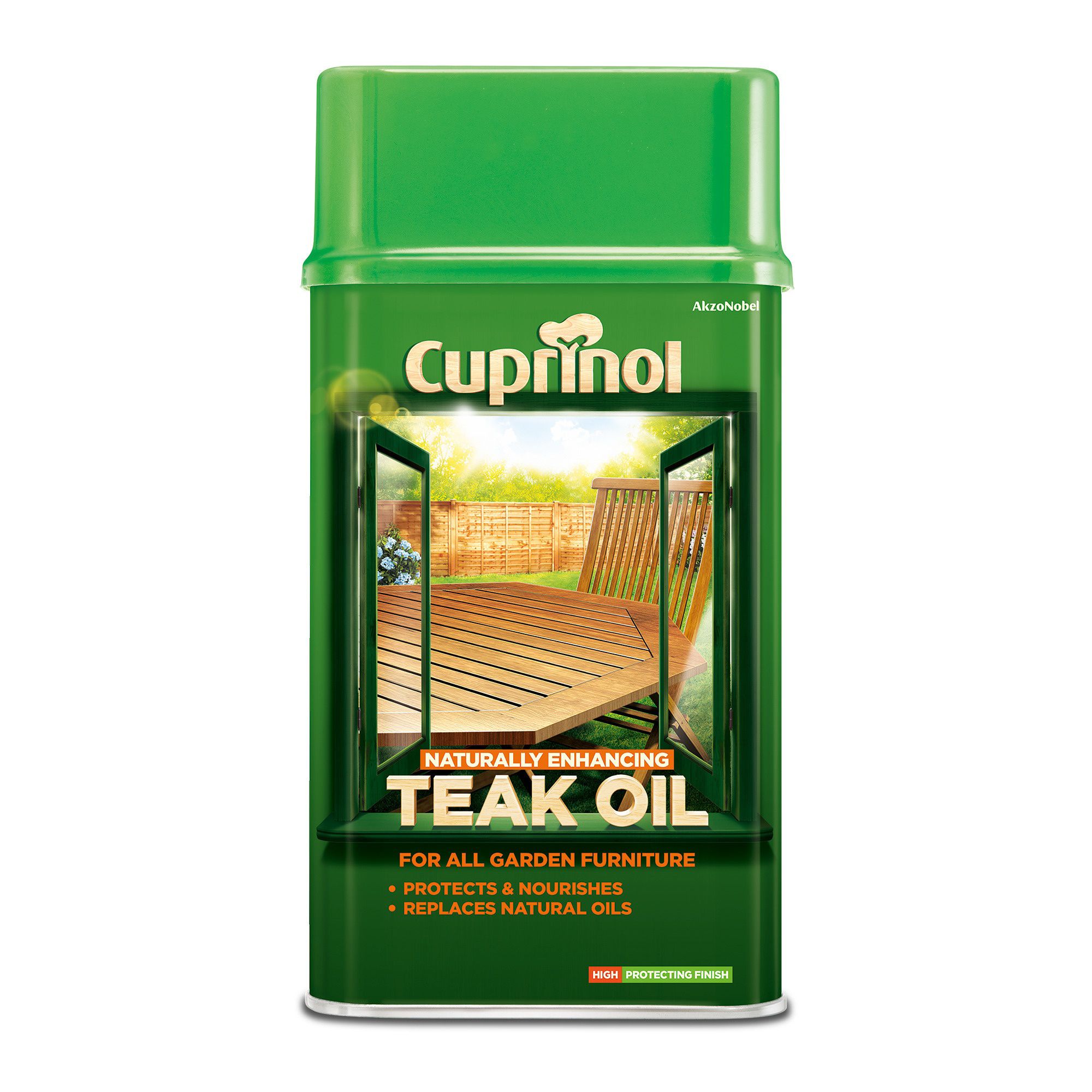 Cuprinol Naturally enhancing Clear Teak Wood oil, 1L